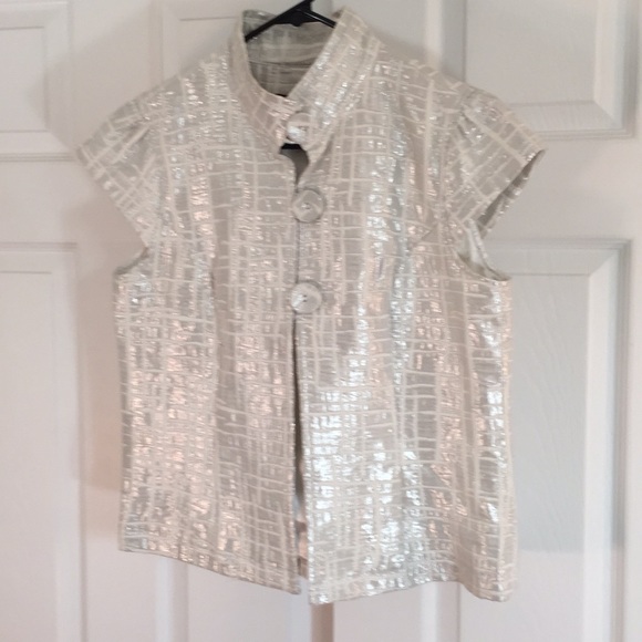 Willi Smith metallic jacket 6 - Picture 1 of 6